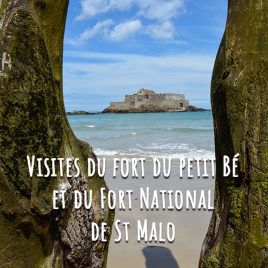 SLVIE ST MALO Visites du Petit Bé et du Fort National le dimanche 7 septembre
