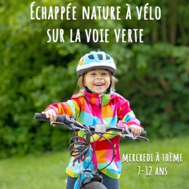 Com Activ'22 - Mercredi à thème 7-12 ans : Échappée nature à vélo sur la voie verte ! - Mercredi 10 juin 2026