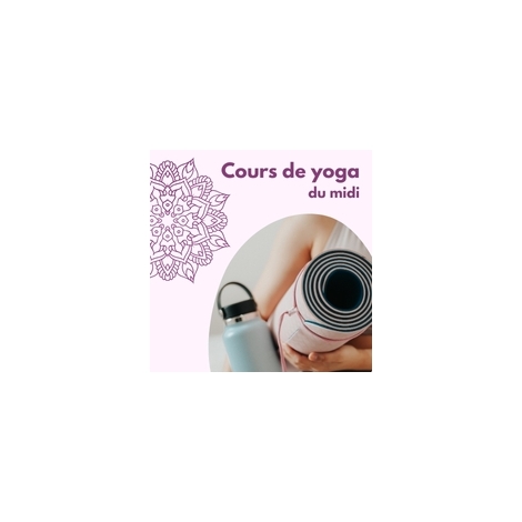 Com'activ 22 - Cours de yoga du midi 2026/2027
