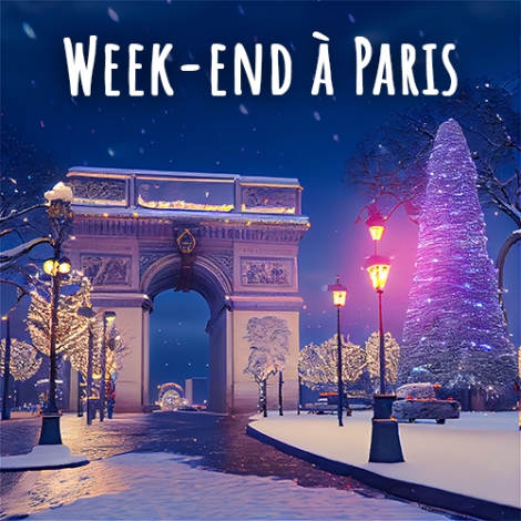 Com Activ' - Week-end à Paris - Du vendredi 4 au dimanche 6 décembre 2026
