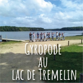 Slvie Rennes - Gyropode le lac de Tremelin